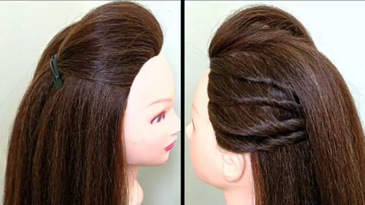 AMAZING SIDE PUFF HAIRSTYLE || OCCASION & SCHOOL GIRLS HAIRSTYLE