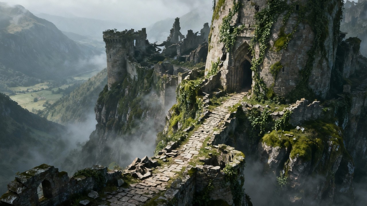 Epic Medieval Relaxing Music ⚔️ Celtic Tavern Vibes | Misty Castle Atmosphere