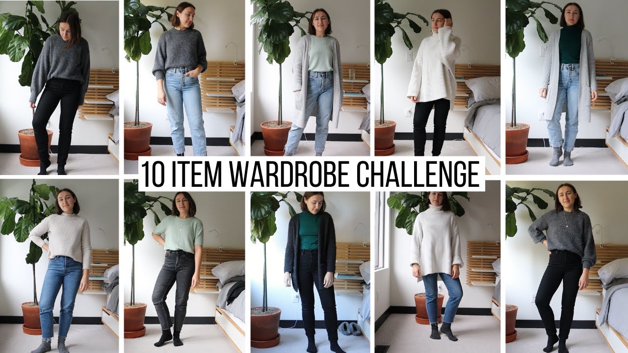 I wore only 10 items for 10 days (to see if I actually like my clothes)