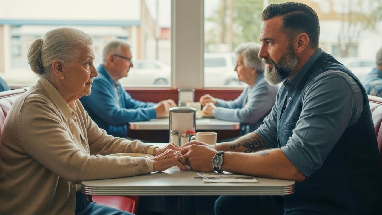 “A 70-Year-Old Woman Asked a Hells Angels Biker for a Seat — The Next Moment Changed Everything”