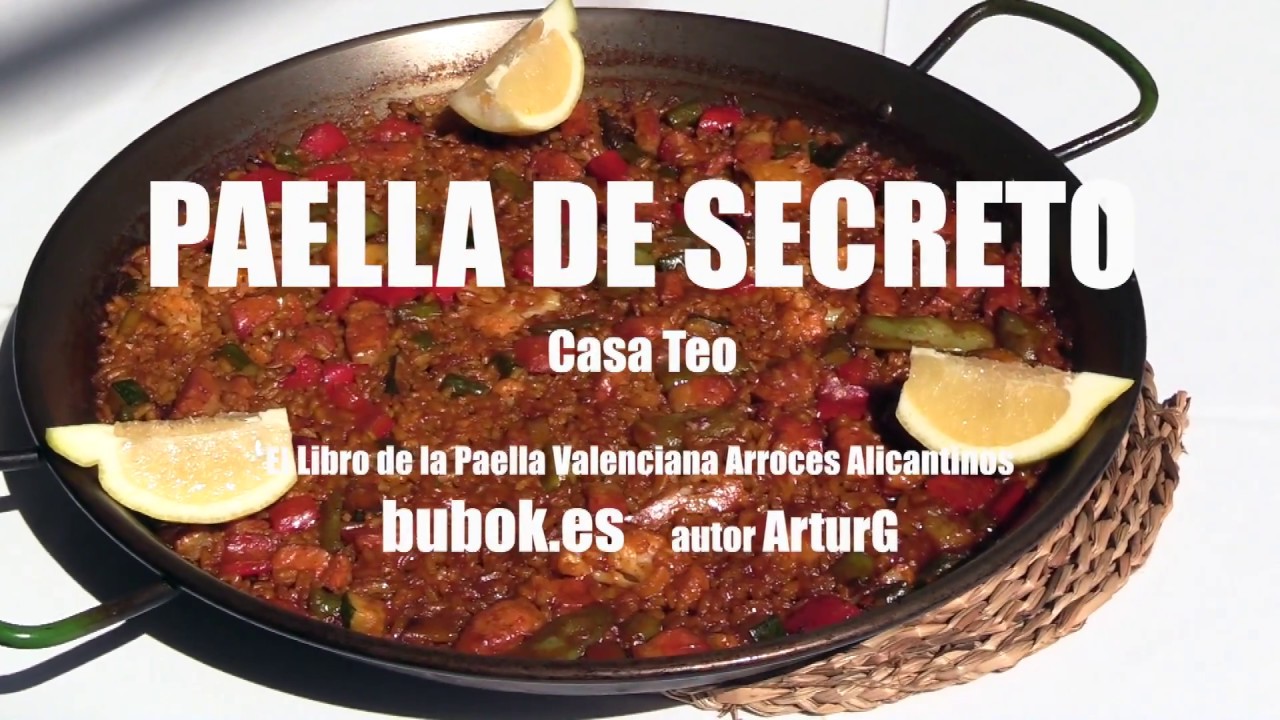 PAELLA DE SECRETO IBERICO Arroceria Casa Teo (ArturG)