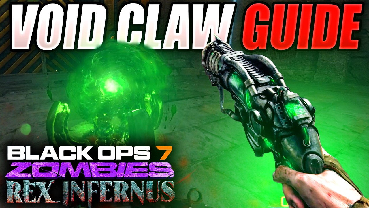 Rex Infernus How to Get Grapple Gun Void Claw Guide! (Black Ops 7 Zombies Special Grapple Weapon)
