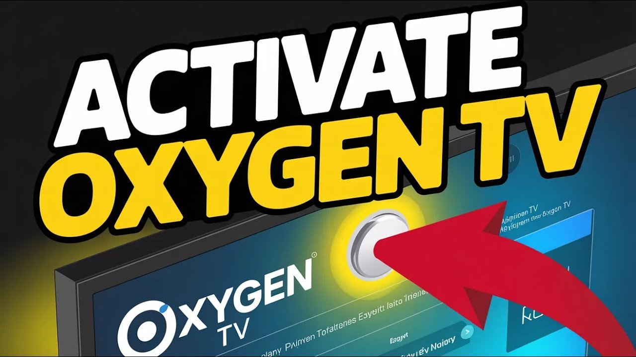 How to activate Oxygen TV - Step by Step