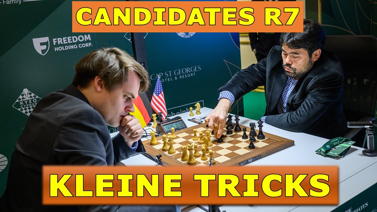 Auf der Hut? Wir ziehen den Hut🤠 | Bl&uuml;baum vs Nakamura | FIDE Candidates 2026 Runde 7