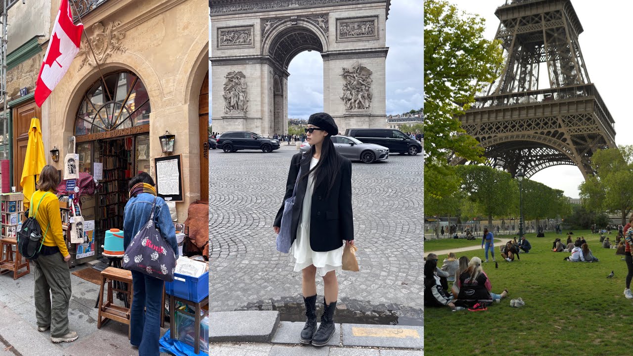 졸업하고 무작정 떠난 파리 🇫🇷 | 유럽여행 | 빈티지 쇼핑 | 패션의 도시 | 미술관 | 파리 맛집 | 소매치기