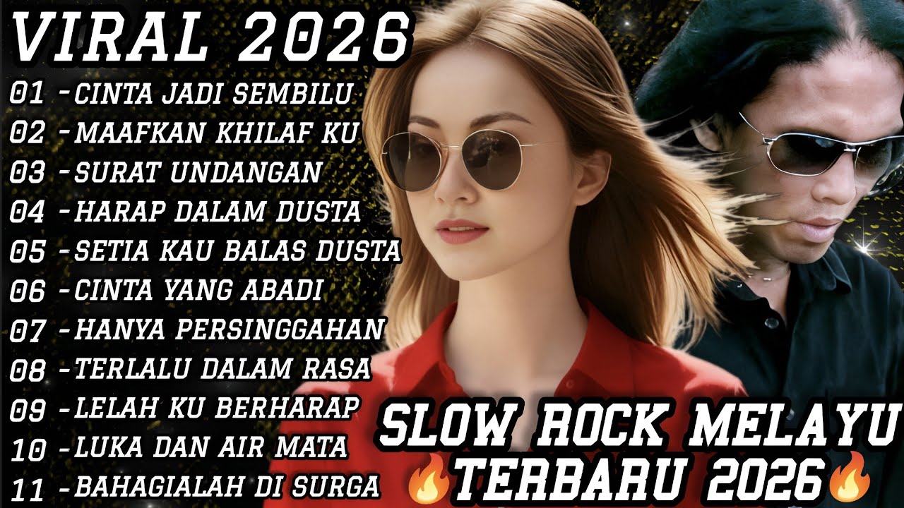 Slow Rock Melayu Viral Terbaik 2026//Setia Kau Balas Dusta 💔 cocok menemani aktivitas dan santai 