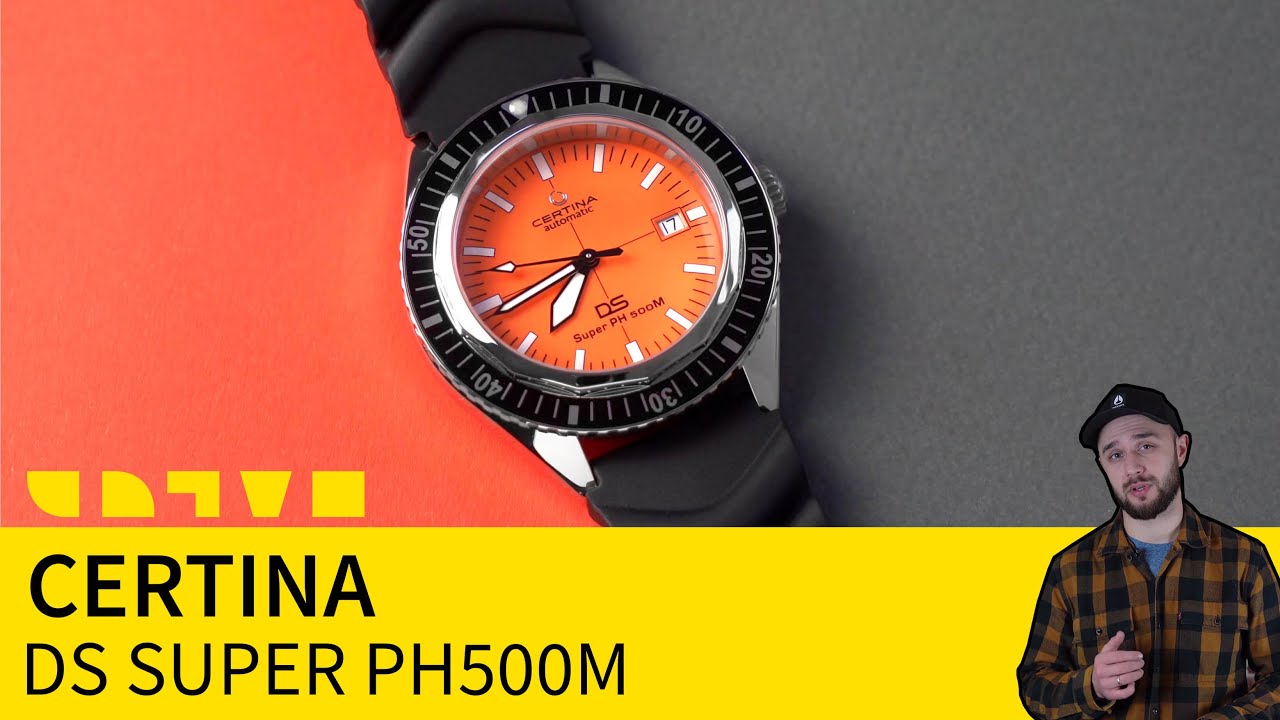 Certina DS Super PH500M – дайверские часы с историей