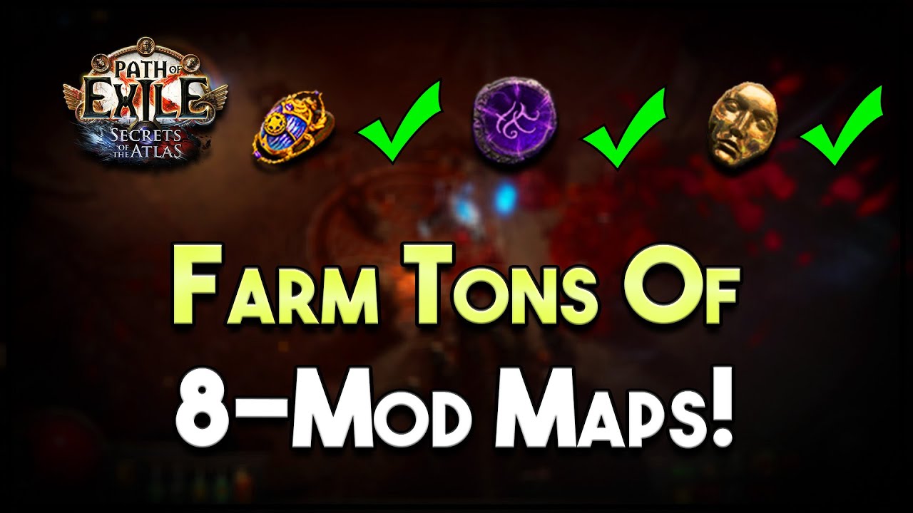 Jak zdobyć mn&oacute;stwo map 8-Mod! [PoE 1 3.26]
