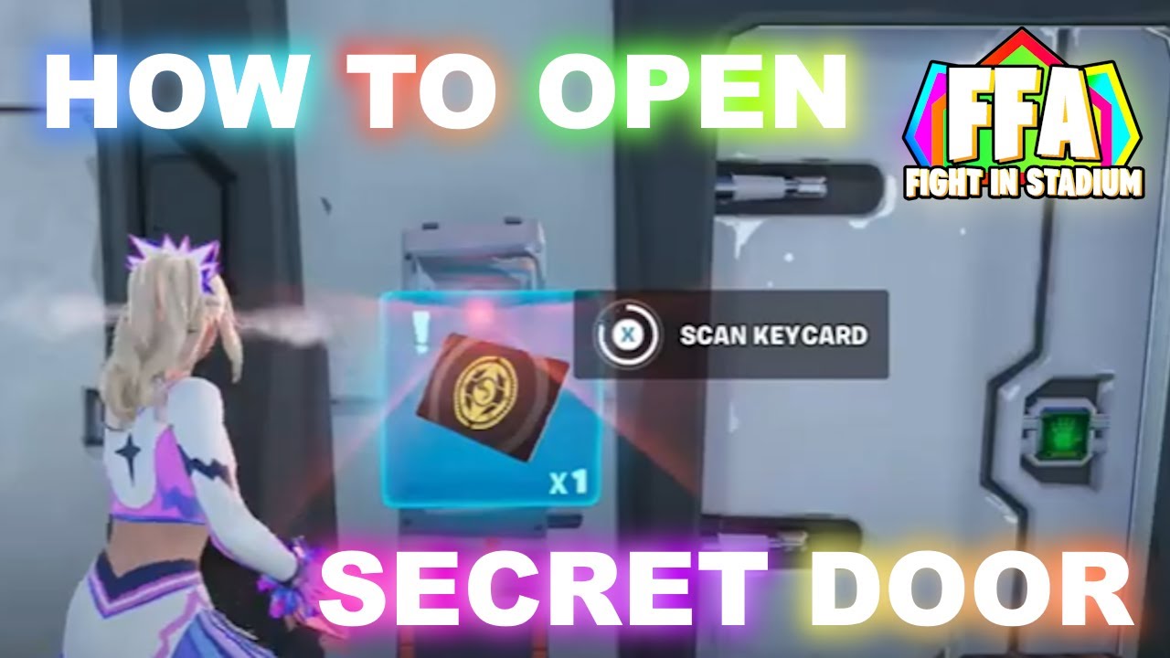 How to open the secret door in Fight in Stadium