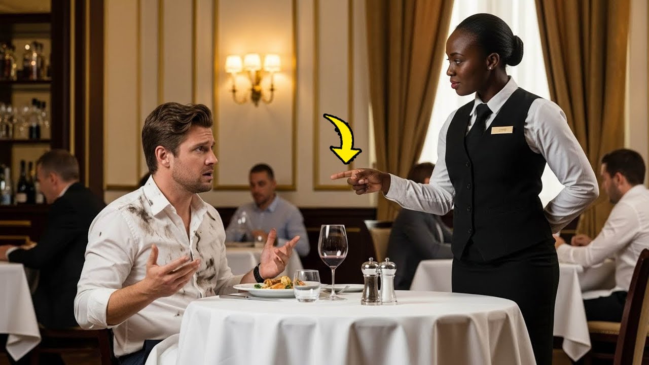 The Billionaire Pretended to Be Poor to Test His Feelings — Black Waitress’s Reaction Changed !