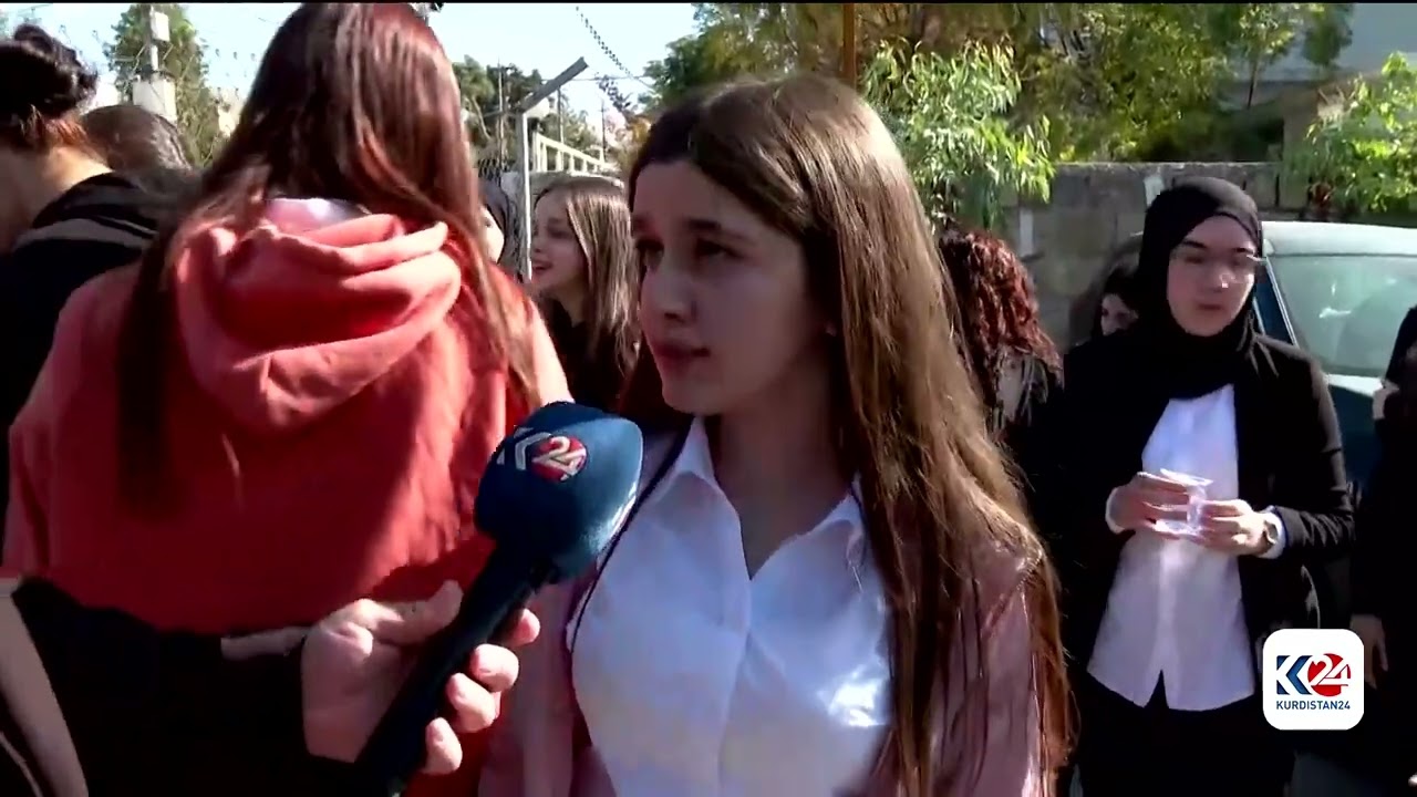 لە سلێمانی بەشێک لە قوتابیانی پۆلی 12 گردبوونەوەیەكیان ئەنجامدا