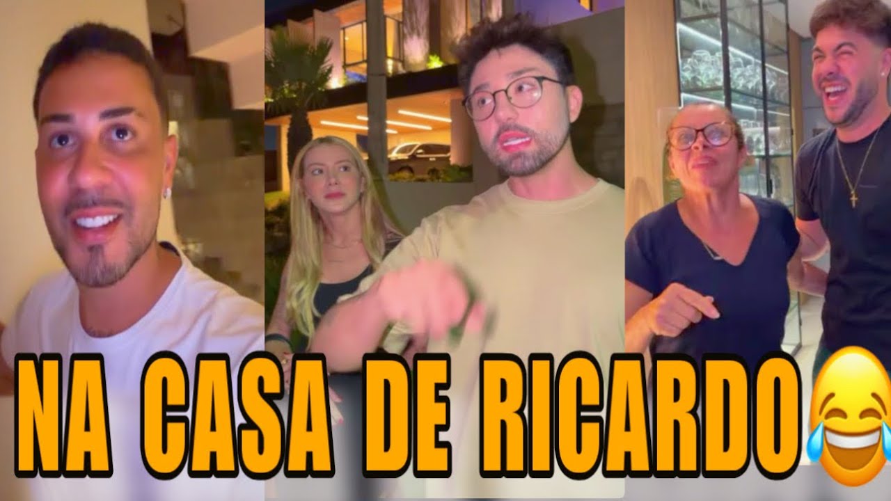 CARLINHOS MAIA LEVOU ÁLVARO E APOLINE PRA NOVA CASA DO RICO MELQUÍADES🤭😂😂