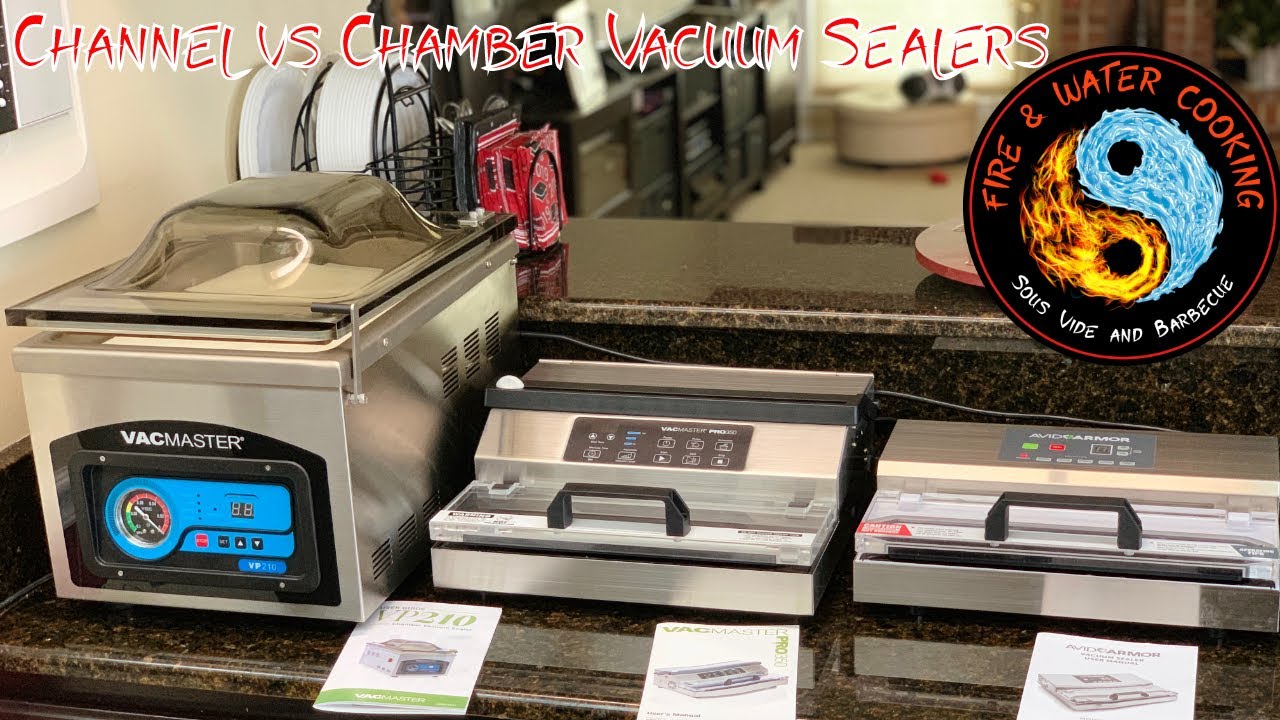 Comparing Vacuum sealers Channel vs Chamber VacMaster and Avid Armor