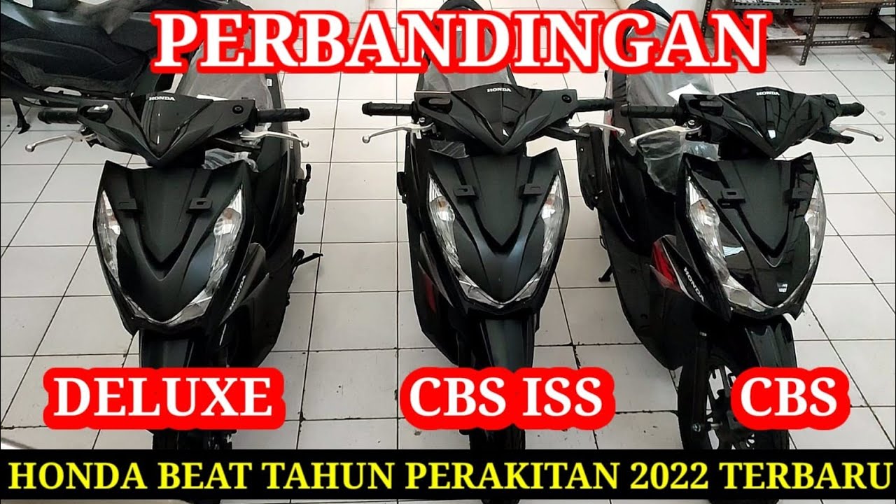 PERBANDINGAN BEAT 2022 TERBARU WARNA SAMA HARGA BERBEDA