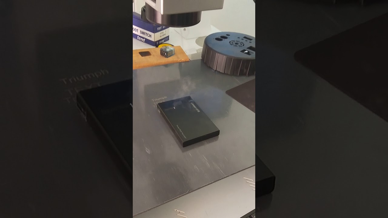 Black ABS Plastic Fiber laser marking machine