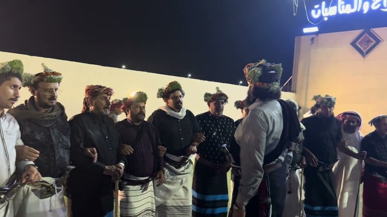تكثيرة صف بلغازي في حفل زواج الشاب حسين جبران الحشوي الغزواني
