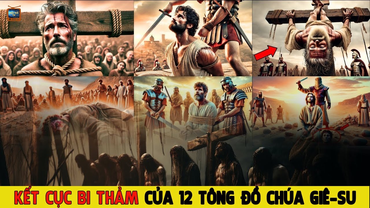 Tiết Lộ Gây Sốc! Sự Thật Cái Kết Kinh Hoàng Của 12 Tông Đồ Chúa Giê-su | MẬT MÃ TV