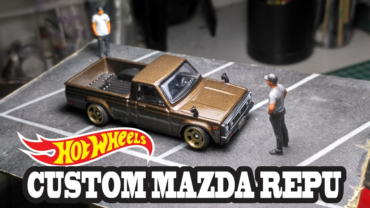 HOTWHEELS MAZDA REPU SIMPLE CUSTOM