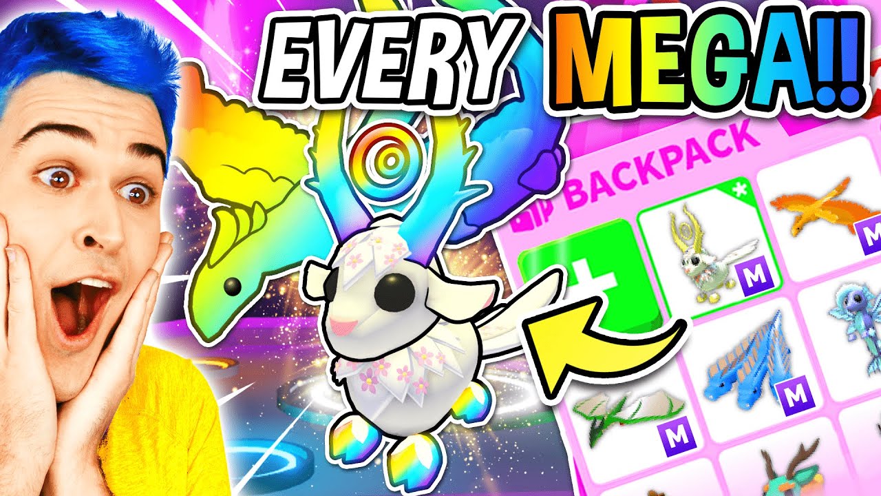 *EVERY* MEGA MYTHIC EGG Pet In Adopt Me Roblox REVEAL! ALL MEGA Mythical Egg Pets In Roblox Adopt Me