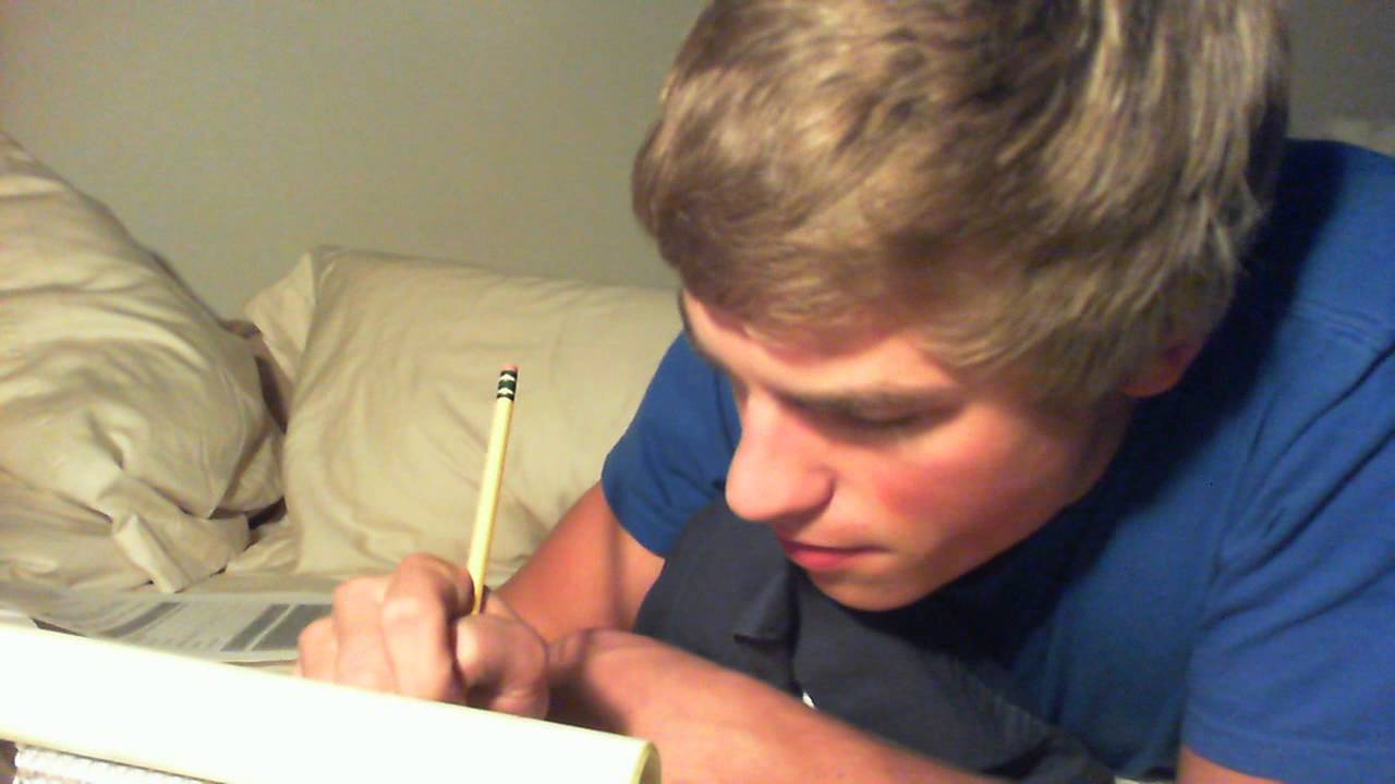First ASMR Video: Homework Concentration & Shoutout to GentleWhispering