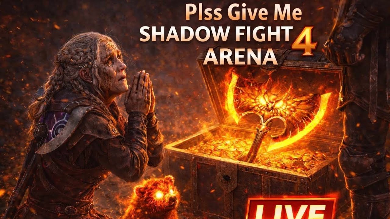 NONNA Bechari 😭 | Weapon Hi Nahi Mila | Shadow Fight Arena LIVE #shadowfightarena