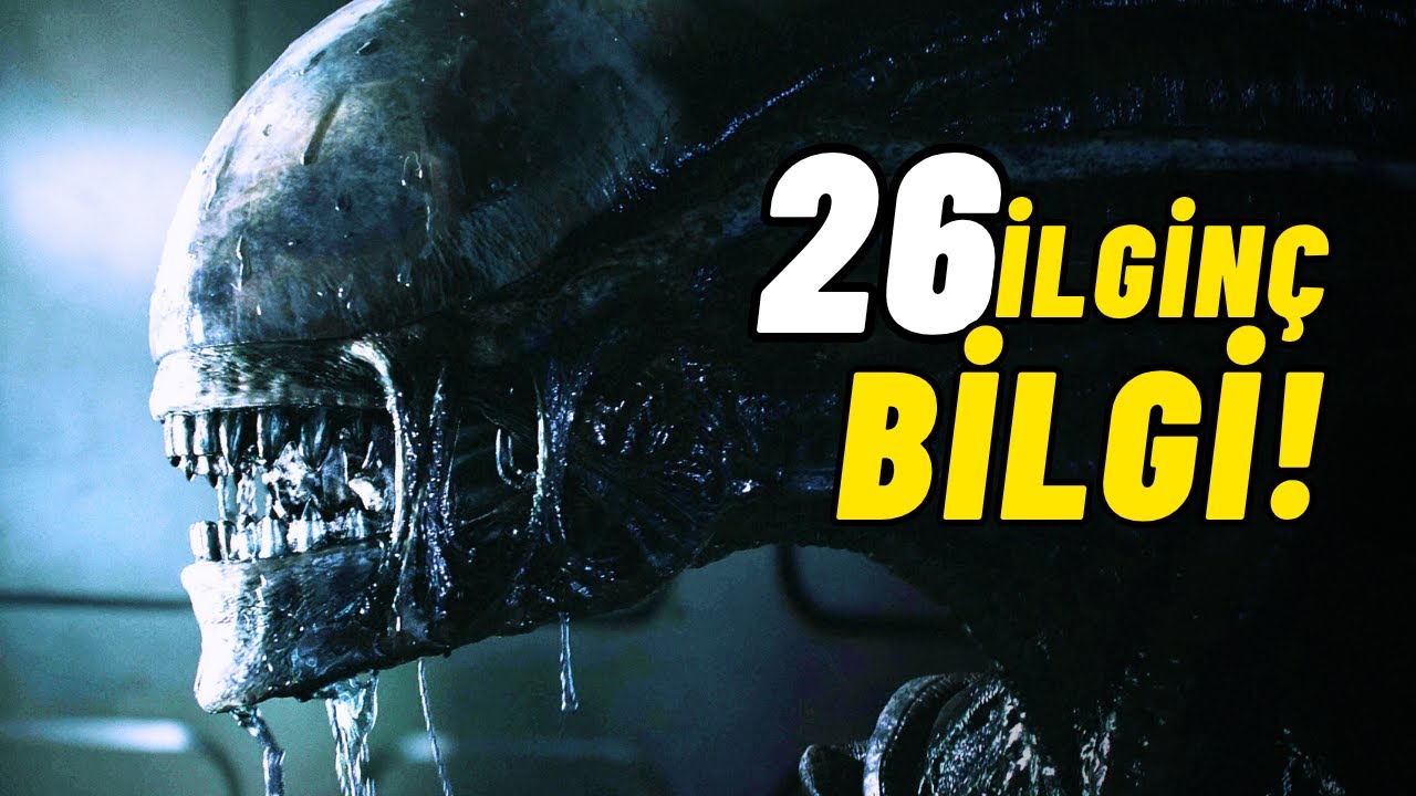 ALIEN Hakkında 26 Harika Bilgi! | Kamera Arkası ve Gizli Detaylar!