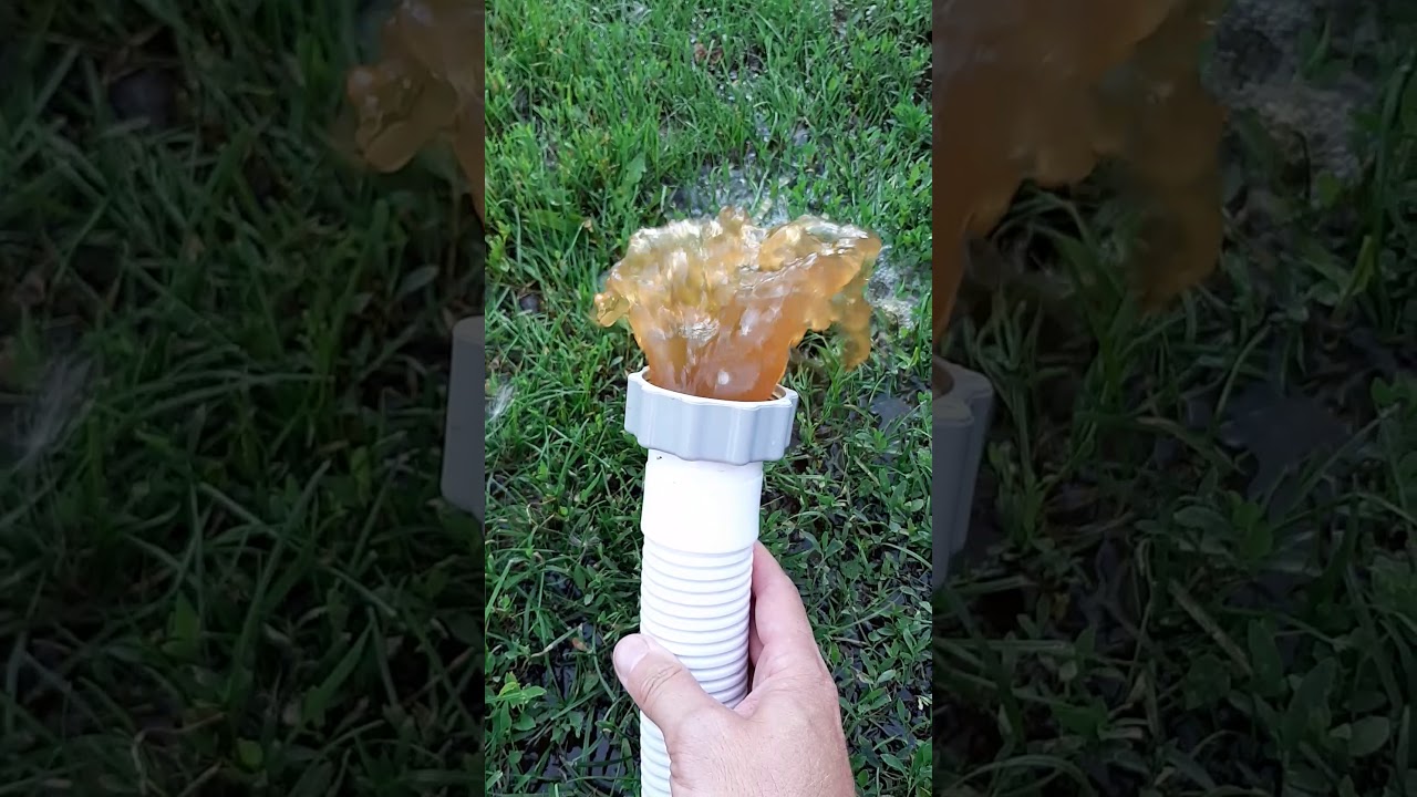 Eliminare apa maro din piscina, fara vitamina C ( brown water pool )