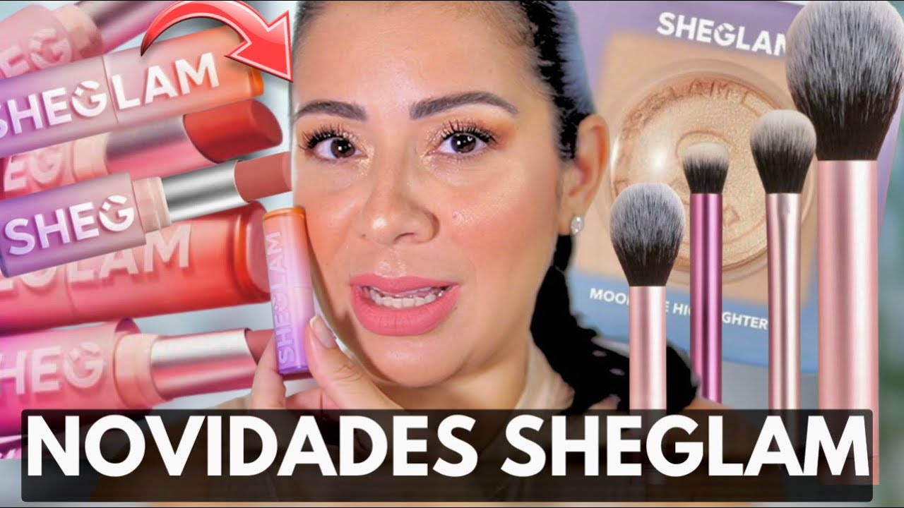 TESTANDO COMPRINHAS DA SHEIN | MAQUIAGEM SHEGLAM e Mais