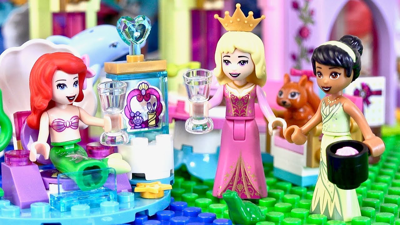 レゴ ディズニー 41162 アリエル・オーロラ姫・ティアナのプリンセスパーティ LEGO Disney Ariel, Aurora And Tiana's Royal Celebration