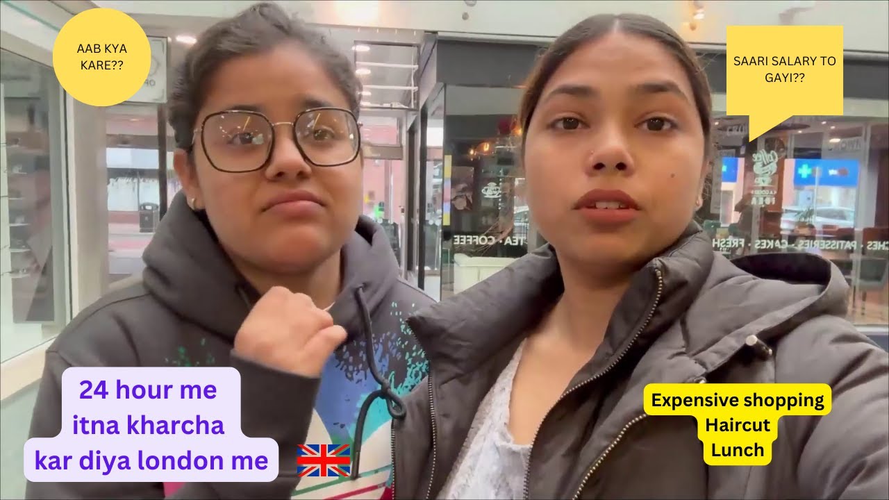 HOW MUCH MONEY WE SPENT IN 24 HOURS IN LONDON, INDIAN NURSE  IN LONDON #44