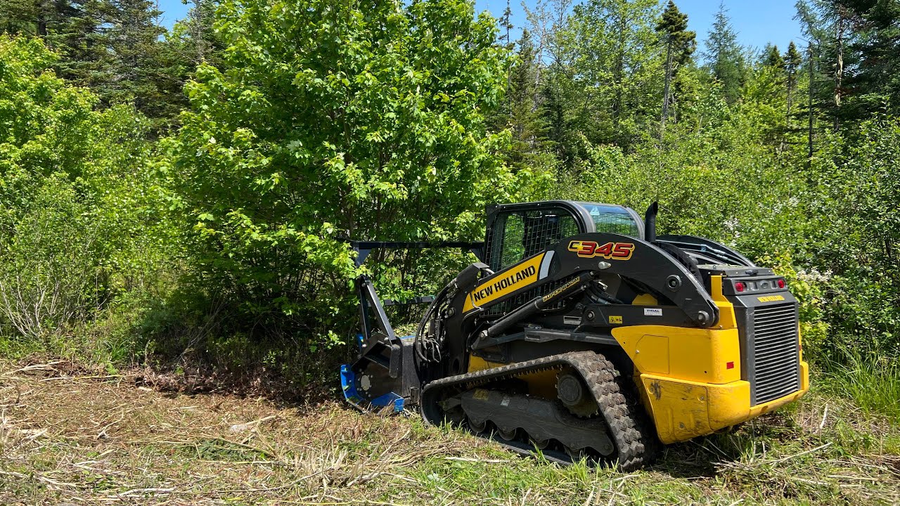 NEW HOLLAND C345 И МУЛЬЧЕР OSMA SSQ-180 ВПЕРВЫЕ ОБЪЕДИНЯЮТСЯ, ЧТОБЫ БЫСТРО ОБРАБОТАТЬ ЭТОТ УЧАСТОК!