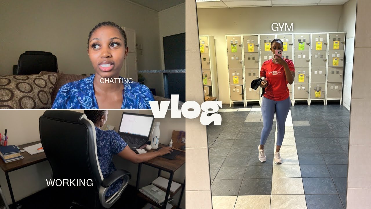 Spend the day with me|| gym || work|| chat ||cook dinner|| South African YouTuber