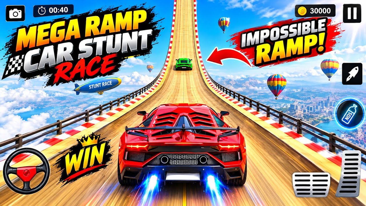 Ramp Car Racing - Car Racing 3D - Android Gameplay 