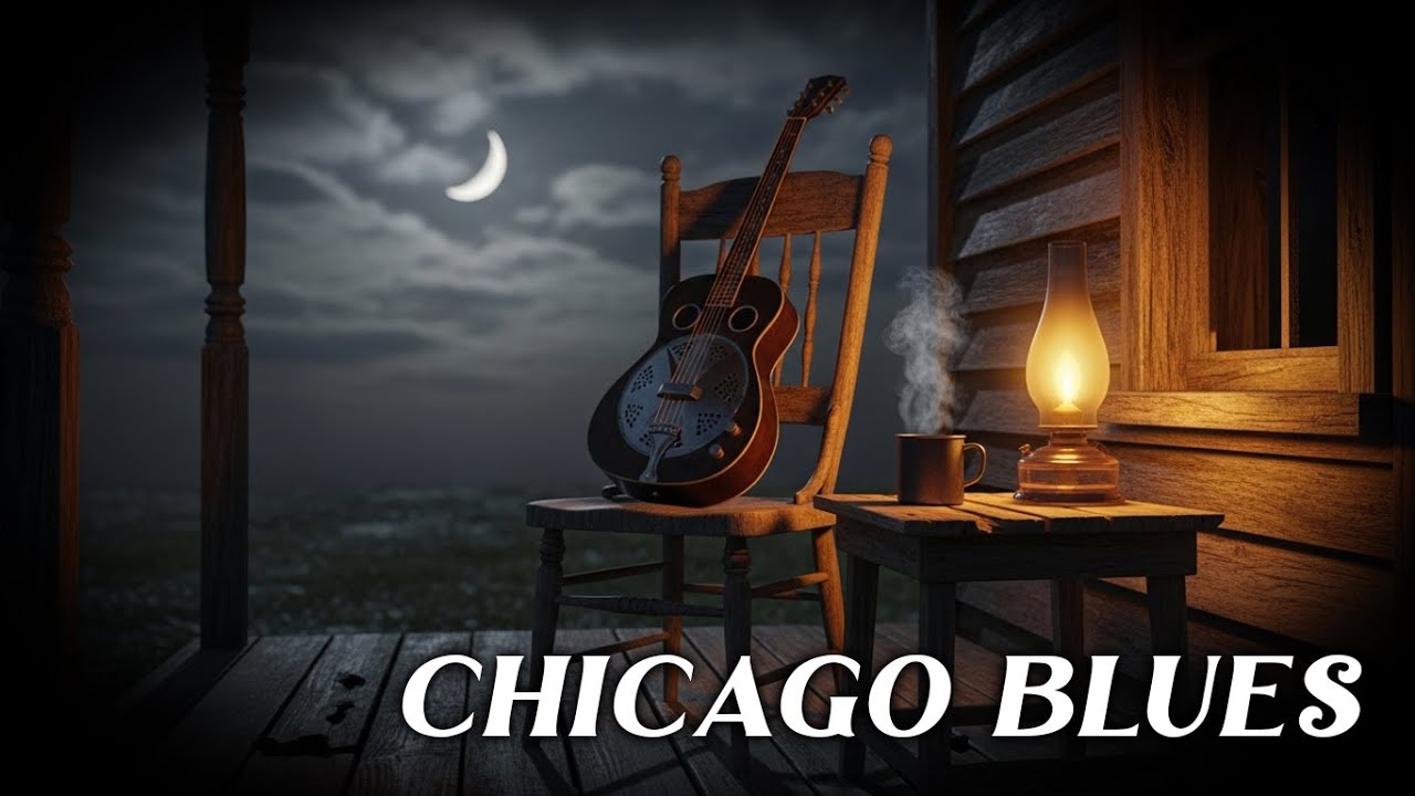 Emotional Chicago Blues Music for Soulful Relaxation | Midnight Blues Voice