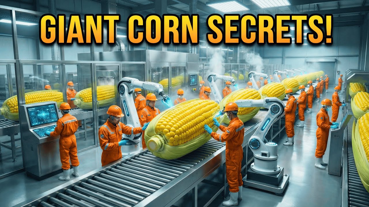 The complete corn canning process | Harvesting, washing, and packaging