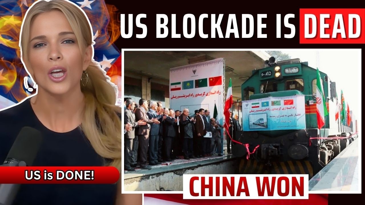 Китайская железная дорога просто РАЗРУШИЛА блокаду Трампа!