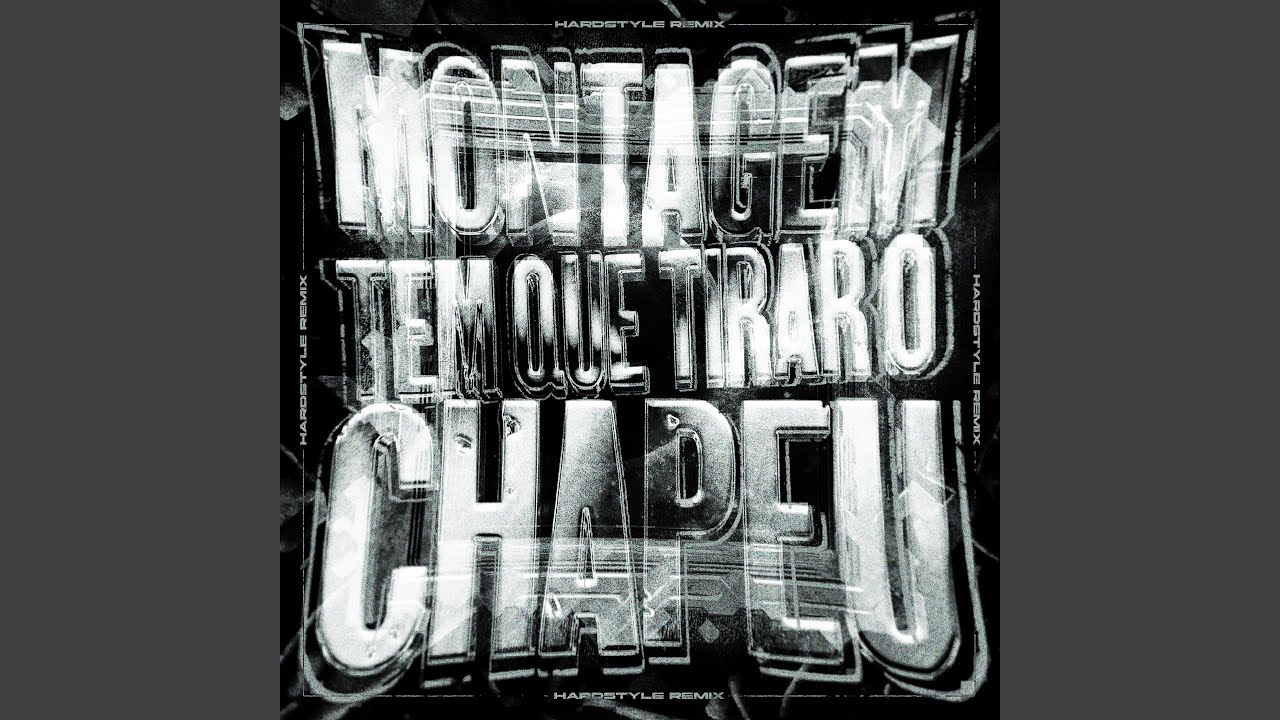 MONTAGEM TEM QUE TIRAR O CHAPEU (Hardstyle Remix, Ultra Slowed)