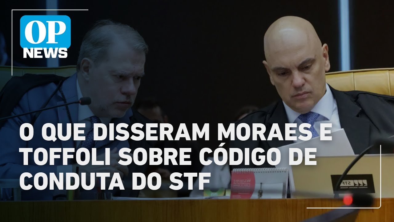 Moraes, Toffoli e Gilmar Medes reagem à tentativa de aprovação de código de conduta do STF | OP News
