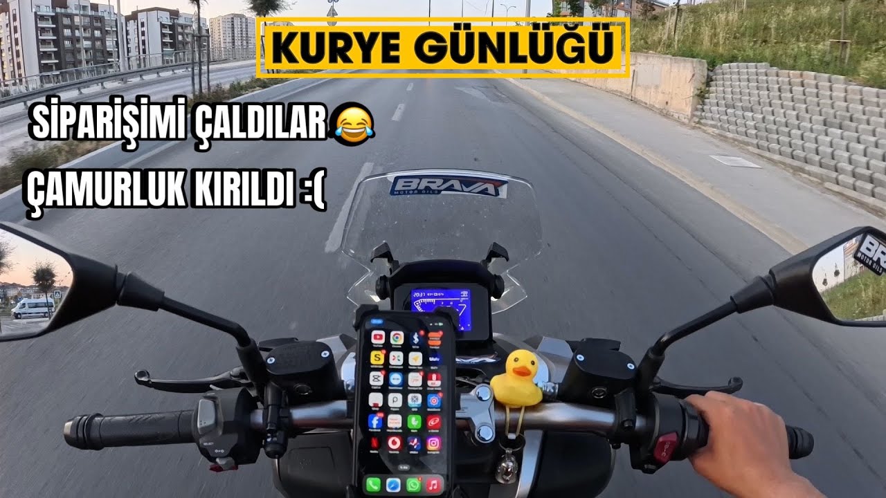 KURYE G&Uuml;NL&Uuml;Ğ&Uuml; 36 | SİPARİŞİMİ &Ccedil;ALDILARR | &Ccedil;OCUK İSTİLASI | UFAK BİR KAZA