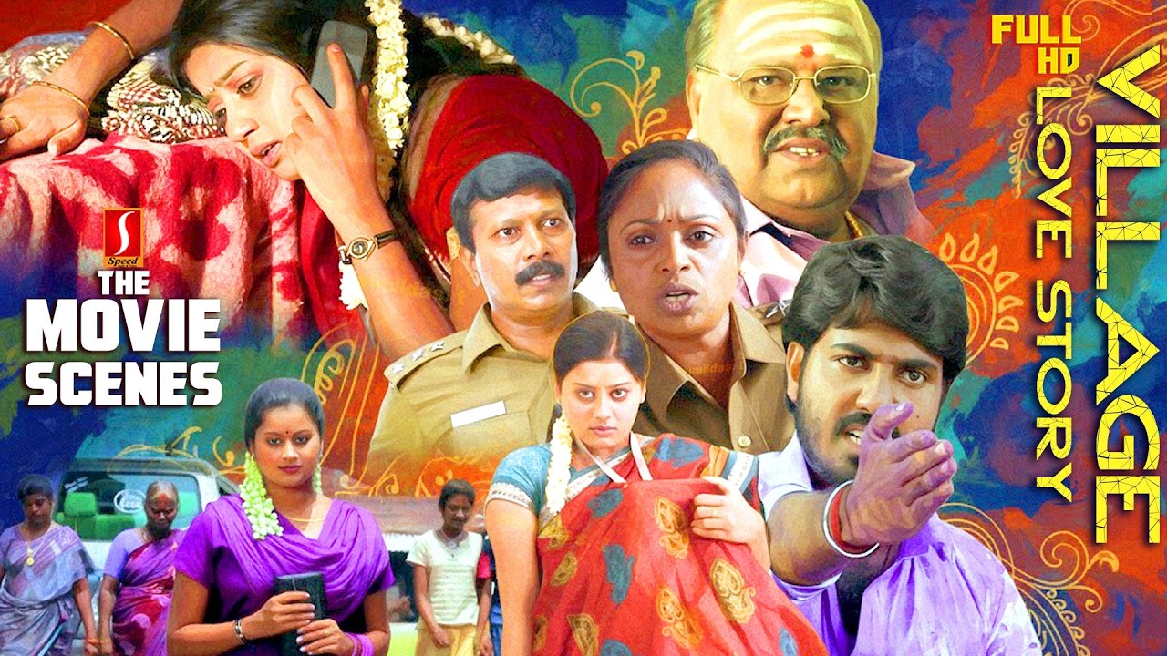 Prema Nasinchadu Telugu Dubbed Village Love Comedy Story Movie scenes part2 | Saranya | Ansiba