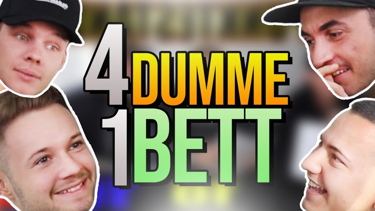 4 Dumme 1 Bett | Crewzember!