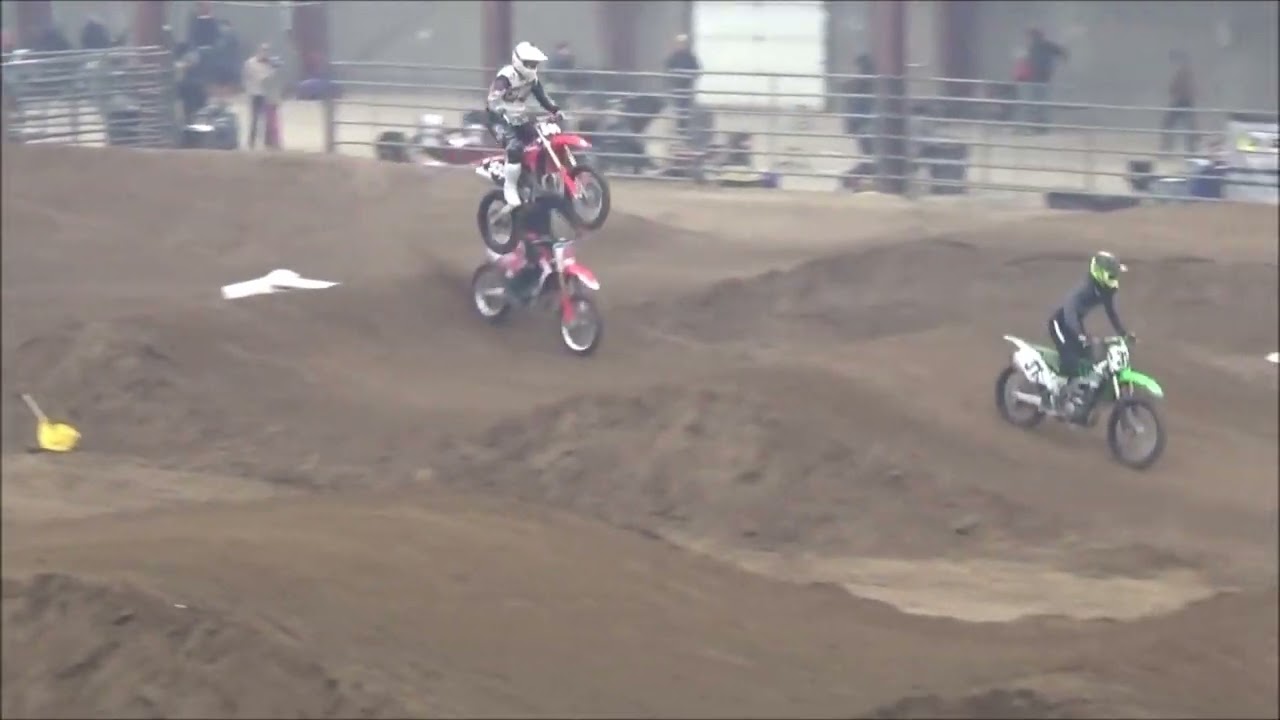 4GMX OPEN C MAIN - 2/12/22 - Indoor Motocross Rapid City, South Dakota MX Dirt Bike Racing C Class