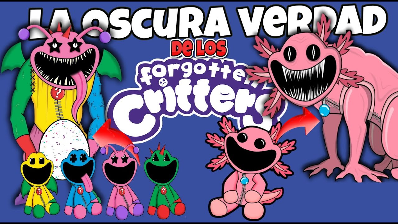 LA OSCURA VERDAD DE MYSTERY CRITTER Y AXOBUBBLE LOS SMILING CRITTERS SECRETOS Y ELIMINADOS | Malea