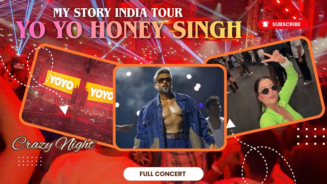 Honey Singh Live Concert In delhi 🎤🔥|| My Story India Chapter 2026 | IGI stadium | @YoYoHoneySingh 
