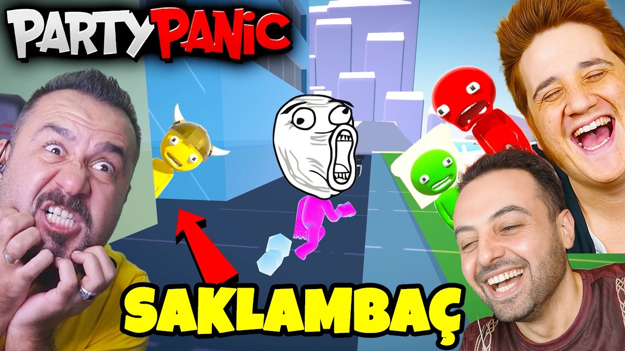 TÜM EKİP ONU ARADIK! EKİPLE PARTY PANIC SAKLAMBAÇ!