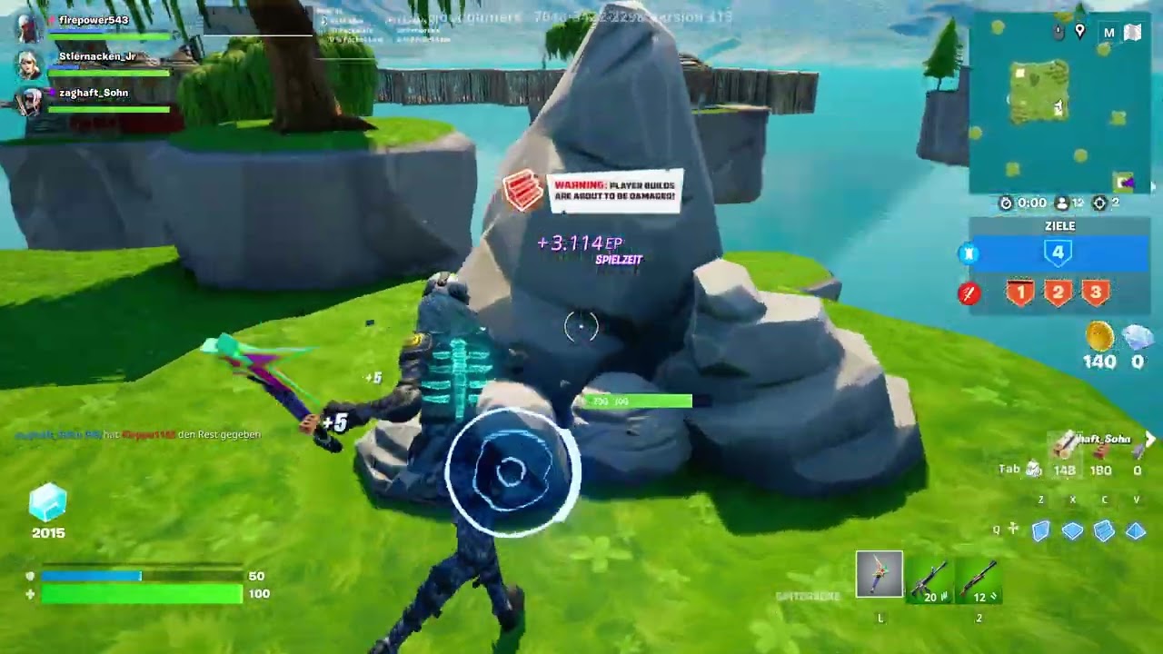 Fortnite Bedwars 🛏️ Gameplay PC Trio Win 💪
