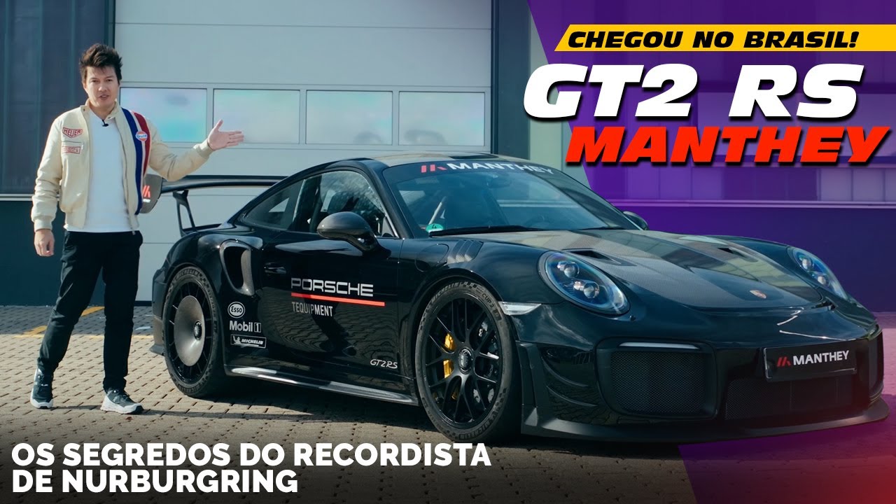 REVELADO! OS SEGREDOS OCULTOS do Porsche 911 GT2 RS Manthey Racing, o recordista de Nürburgring