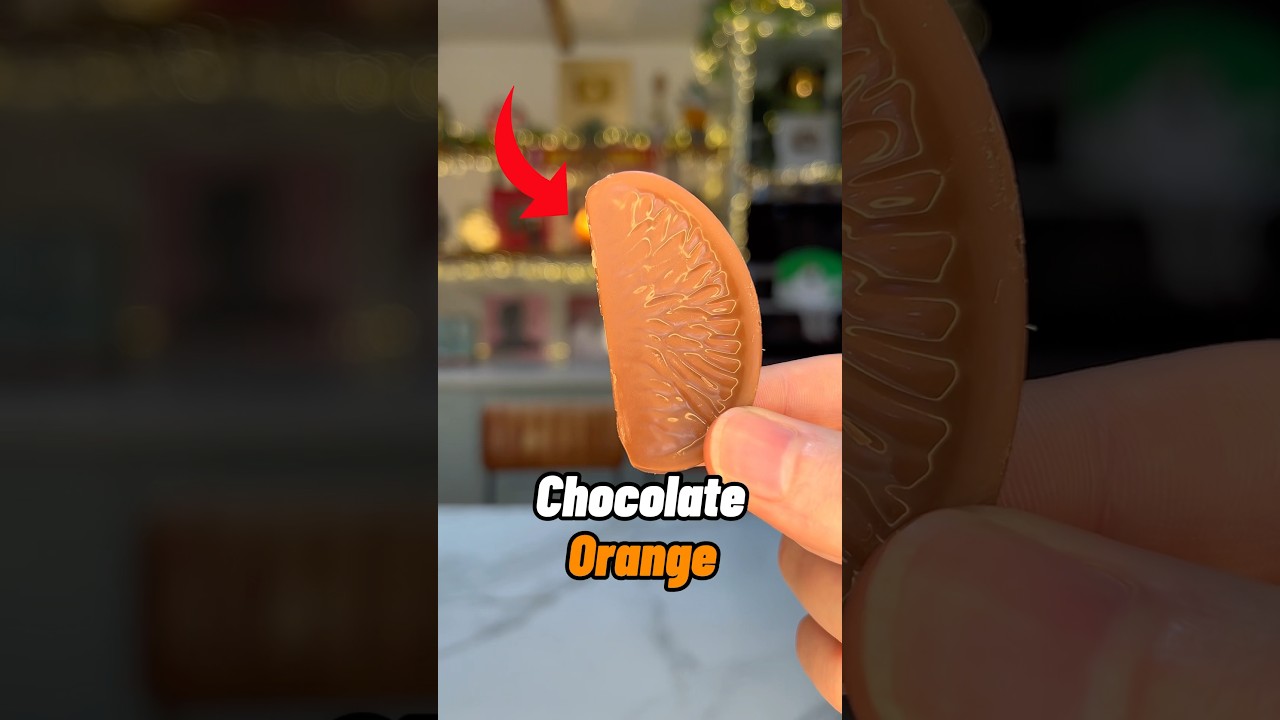 Trying Chocolate Orange