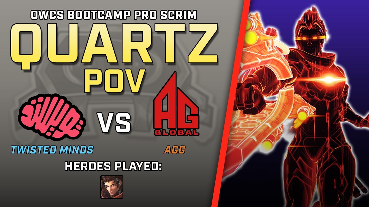[ Quartz ] #1 Hitscan on EMRE | Twisted Minds vs All Gamers Global | OWCS Bootcamp Pro Scrim