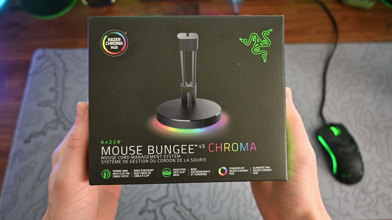 Razer Bungee V3 Chroma Unboxing